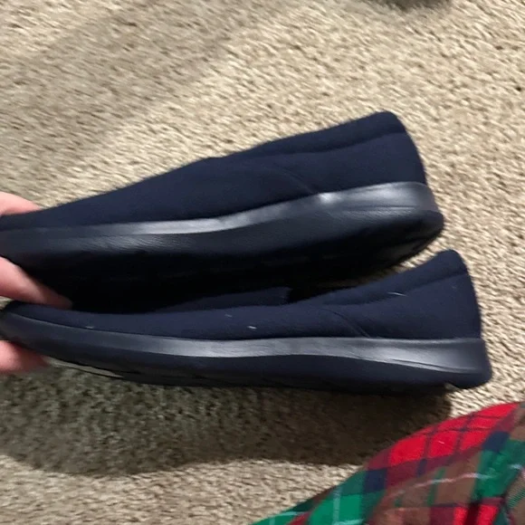 Classic Navy Women's Slip-On Loafers - Picture 4 of 9